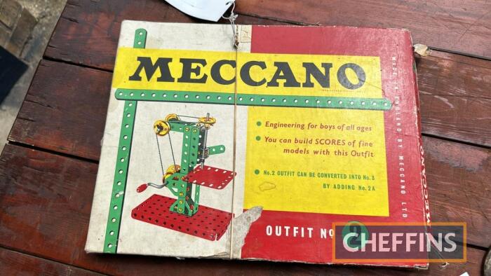 Meccano No. 2 outfit, as new