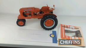 Allis-Chalmers Model WC scale model tractor by Franklin Mint, unboxed, c/w certificate