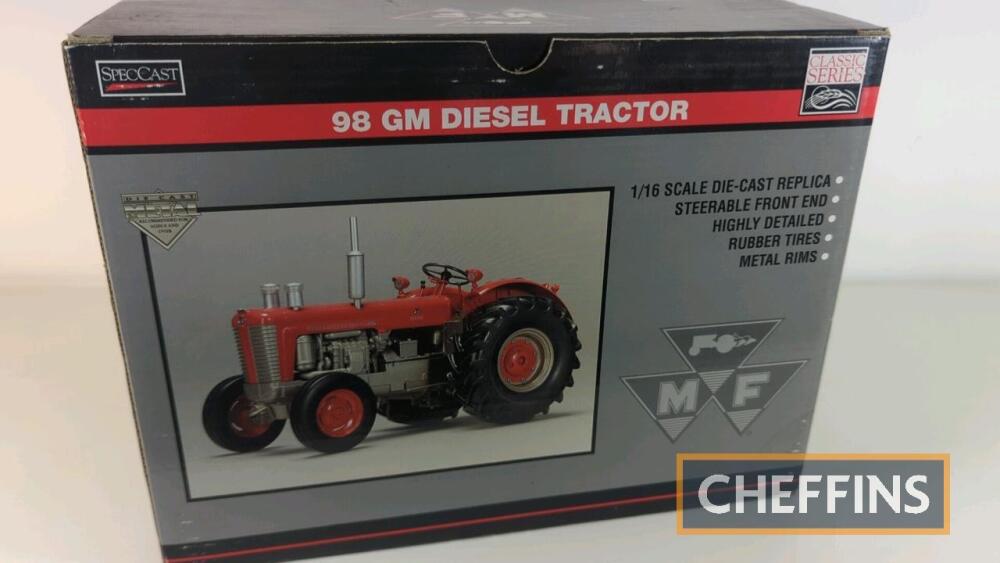 SpecCast 1:16 Scale shops GM Massey-Ferguson Diesel Tractor