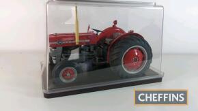 Massey Ferguson 135 1:16 scale model tractor by G&M Farm Models. serial no.192, cased