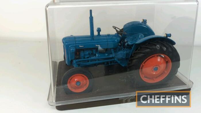 1958 Fordson Dexta 1:16 scale model tractor by G&M Farm Models, serial no.200, cased