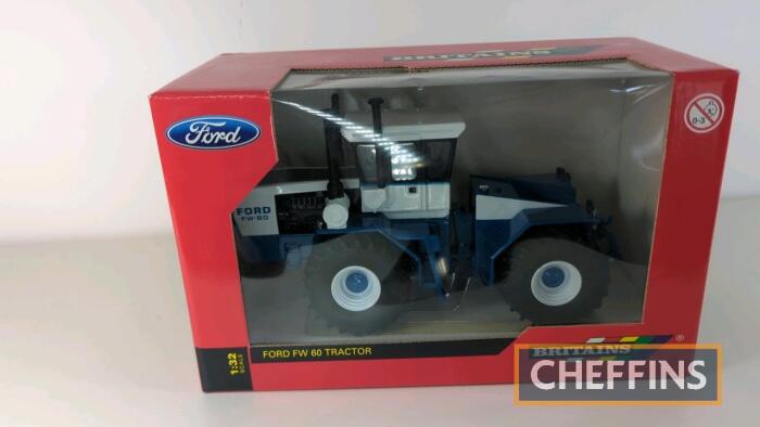 Ford FW-60 diecast 1:32 scale model tractor by ERTL Britains, boxed