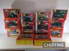 Qty die-cast and plastic Land Rover models to inc' Freelander, Defender etc by Britains, ERTL etc, boxed