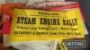 Qty steam rally programmes, posters and stickers, mostly 1950s & 60s - 5