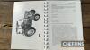 Qty Massey Ferguson tractor manuals and instruction books to inc' 35, 65, 135, 165, 185 etc - 6