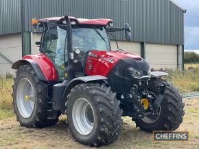 2022 CASE IH Puma 175 CVX Drive 50kph 4wd TRACTOR Fitted with front linkage and PTO, front and cab suspension, air brakes powerbeyond and Case GPS guidance RTK accuracy, on Michelin XEObib VF710/60R42 rear and Michelin Xeobib VF710/60R30 front whe