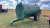 Single axle c6000ltr water bowser with chemical locker on 385/65R22.5 wheels and tyres - 4