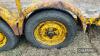 Tandem axle trailer on 205R16.0 wheels and tyres (yellow) - 7