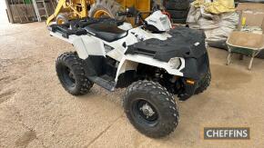 2016 POLARIS Sportsman 570 EFI AWD 4wd petrol ATV On farm from new Serial No. TAPSEA575GJ009191 Hours: 313 Mileage: 6,062km