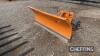 Bonatti LP1-1250 Snow Plough 1.25m wide, hydraulic lift, front mount, attached by quick release system