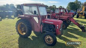 MASSEY FERGUSON 35X 2wd diesel TRACTOR Supplied by FA Standen Ltd. Wisbech. Fitted with Duncan cab Reg No. PEB 966 Serial No. SNMY329469 FDR: 01/08/1963