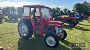 1975 MASSEY FERGUSON 148 2wd diesel TRACTOR Reg No. HFJ 564N Serial No. M605735 Hours: 8 FDR: 01/02/1975