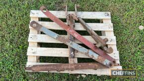 Massey Ferguson 35 T bar, drop arms and hook