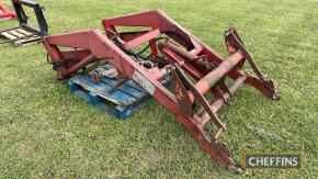 Massey Ferguson 80 loader, removed from Massey Ferguson 590