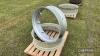 Pr. 12.4-32inch wheel rims. New and unused