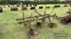 Fordson Ransomes mounted potato ridger with marker arms - 2