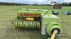 Claas Constant trailed conventional baler Serial No. 25004219 - 2