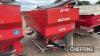 2004 Kuhn MDS 1142 Fertiliser Spreader hydraulic left/right shut off, extension hopper, cover sheet, hydraulic border vein, manual in office - 7