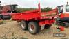 2019 Herbst 10tonne tandem axle hydraulic tipping dump trailer with ramps Serial No. RMG0440173870A - 3