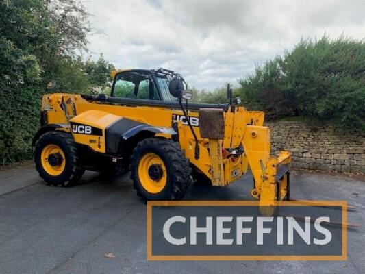 2017 JCB 540-170 Telehandler hydraulic fork positioner, sway, 15.5x25 wheels & tyres Hours: approx 4105 Reg. No. PO17 KVL Ser. No. JCB5AF7GTH247615