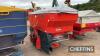 2010 Kuhn 40.1w Axis Spreader c/w border kit, control box, manual and pto shaft in office