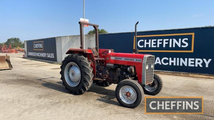 Massey Ferguson 230 2wd Tractor Ser. No. P15078