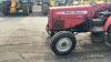 Massey Ferguson 410 Tractor c/w registration documents in office Reg. No. SY56 BNK Ser. No. 8067 R 38105 - 5