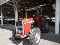 1980 MASSEY FERGUSON 290 4wd diesel TRACTOR Stated to be running and driving, described as ex-farm condition