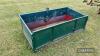 Farm made mounted transport box (green) - 2