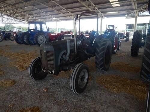 1951 FERGUSON TEA20 4 cylinder diesel (conversion) TRACTOR Reg. No. KWT 149 (expired) Serial No. TEA169356 This Ferguson trcator has been fitted with a Land Rover Discovery 200TDi diesel engine by a professional engineer, the vendor states that everything