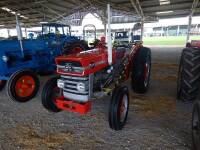 1965 MASSEY FERGUSON 135 3 cylinder diesel TRACTOR Reg. No. ERR 757C (expired) Serial No. 25503 Described by the vendor as being a restored example with an old style logbook that may assist in retaining the registration number