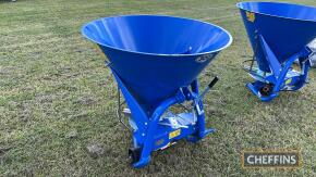 2021 Fleming 300 mounted fertiliser spreader. Unused & Shop-soiled Serial No. 313238