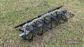 Beaco trailed grass harrow, 4ft. Unused and shop-soiled