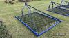 Beaco mounted grass harrows, 6ft. Unused and shop-soiled - 2