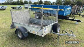 Ifor Williams P6E Single Axle Trailer. Ser No SCKS00000G0686490