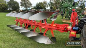 2012 Kuhn Multimaster 152 mounted 5furrow reversible plough with vari-width and hydraulic auto reset