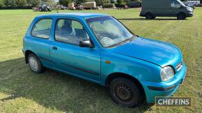 1998 Nissan Micra Car Reg No S733 FFC, MOT expired. Miles 55643