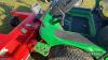 John Deere 1565 Series II 4wd Ride-On Mower With Trimax Flail deck FX 155 Hours: 3,558 - 10