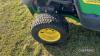 John Deere 1565 Series II 4wd Ride-On Mower With Trimax Flail deck FX 155 Hours: 3,558 - 21