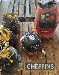 1no. Henry Hoover t/w 4 other hoovers