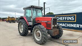 1991 Massey Ferguson 3125 6cyl. Tractor Reg. No. J996 DRH Ser. No. S190023