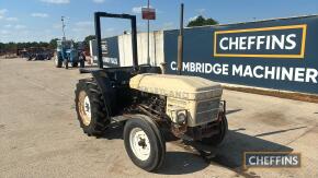 1982 Leyland 302 Tractor fitted with roll bar, rear linkage and PUH HPI check show a scrapped marker against the vehicle Reg. No. AEG 773Y Ser. No. 02646