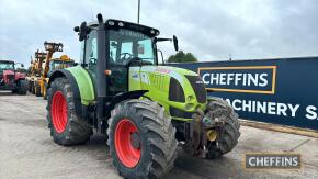 Claas 640 Arion Tractor Reg. No. PX12 DFL Ser. No. A1934ECA1908721