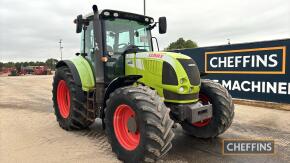 Claas Arion 640 Tractor Reg. No. SV61 CJY Ser. No. A1934ECA1909051