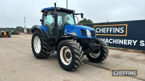 New Holland TS135A 4wd Tractor Reg. No. GN54 HWB Ser. No. ACP236430