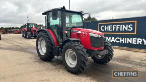 2020 Massey Ferguson 4709 Tractor c/w 12x12 Power Shuttle Hours: approx 1175 Reg. No. PO20 GDJ Ser. No. TABMCO60EK5238015