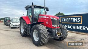 Massey Ferguson 7624 Tractor Reg. No. PO14 BKL Ser. No. E098009