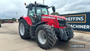 2019 Massey Ferguson 7719S Tractor c/w 50k, Dyna-VT Exclusive spec, front links & pto Hours: approx 5750 Reg. No. PO69 AKN Ser. No. VKKMX73RCKB186024