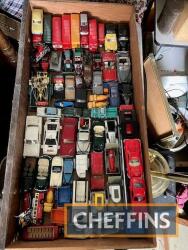 Large qty die-cast vehicles to inc' Corgi etc