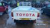 1987 TOYOTA Hilux MK.II 2.4L diesel 4x4 PICK-UP Reg. No. D104 FYJ Chassis No. SABTVR03573143030 The vendor reports this vehicle is in has been barn stored for many years and is in very original condition with original rear tub and bodywork. Chassis is rep - 7